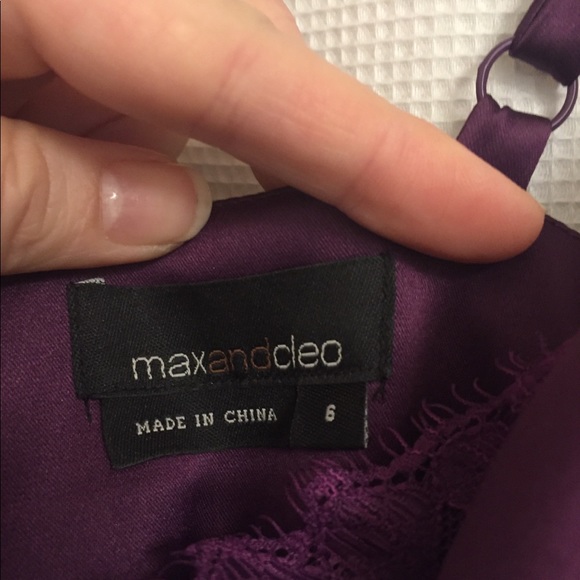 Max and Cleo cocktail dress purple - Picture 5 of 5